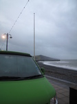 SX32991 Van at Aberystwyth beach in the morning.jpg